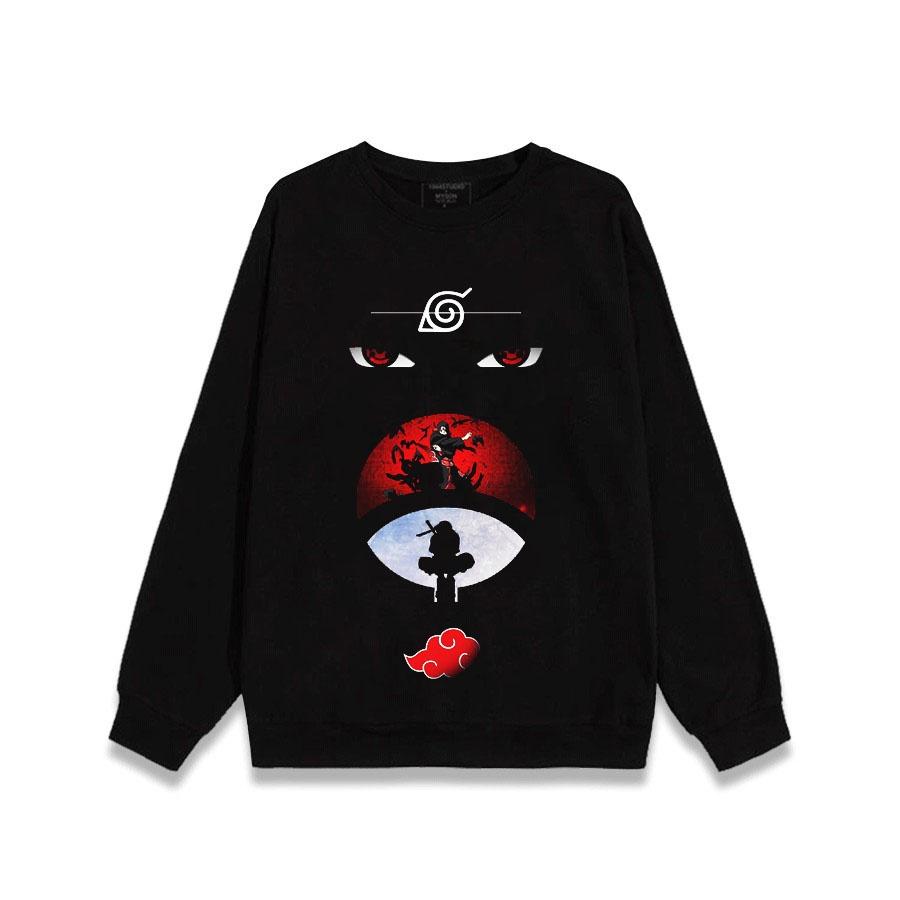 Áo NarutoBST mẫu áo Sweater in hình Anime Naruto Itachi - One Piece - TOkyo Revenger - Neon Genesis siêu chất