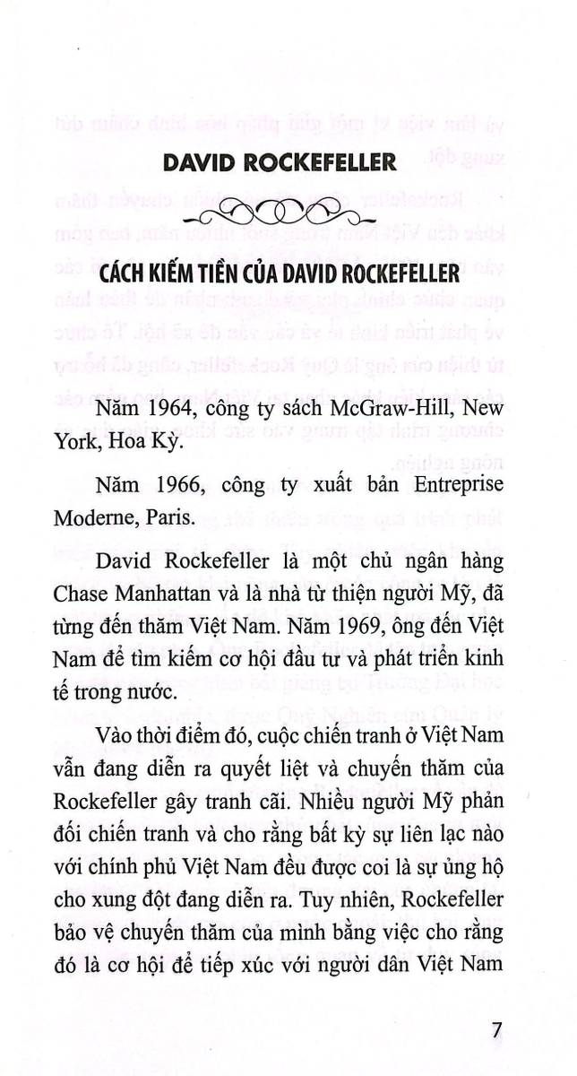 Cách Kiếm Tiền Của David Rockefeller (TP)