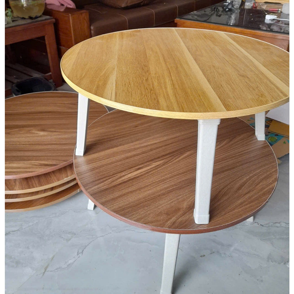 Bàn Tròn Ngồi Bệt Gấp Gọn Tiện Lợi Dễ Dàng Di Chuyển Làm Bàn Decor Siêu Xinh - Giao màu ngẫu nhiên