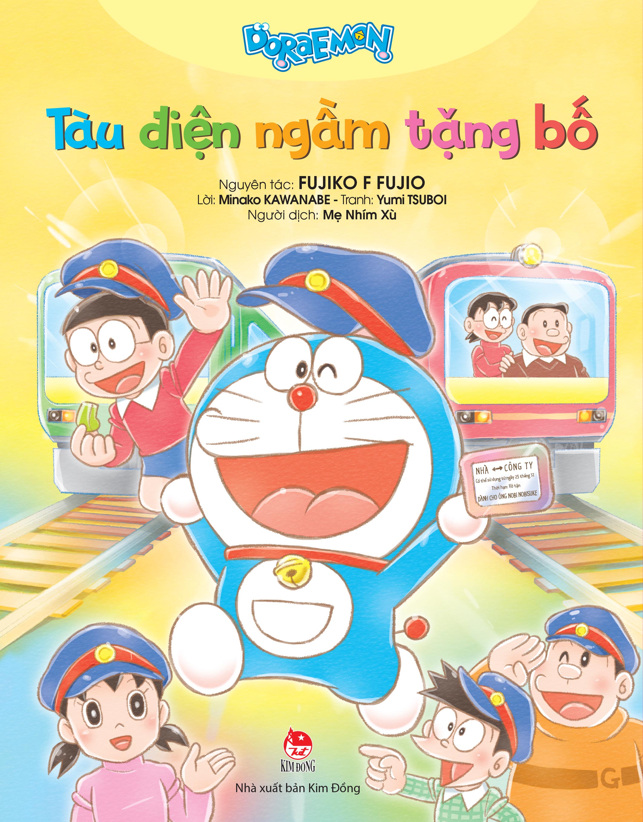 Sách Doraemon: Tàu Điện Ngầm Tặng Bố