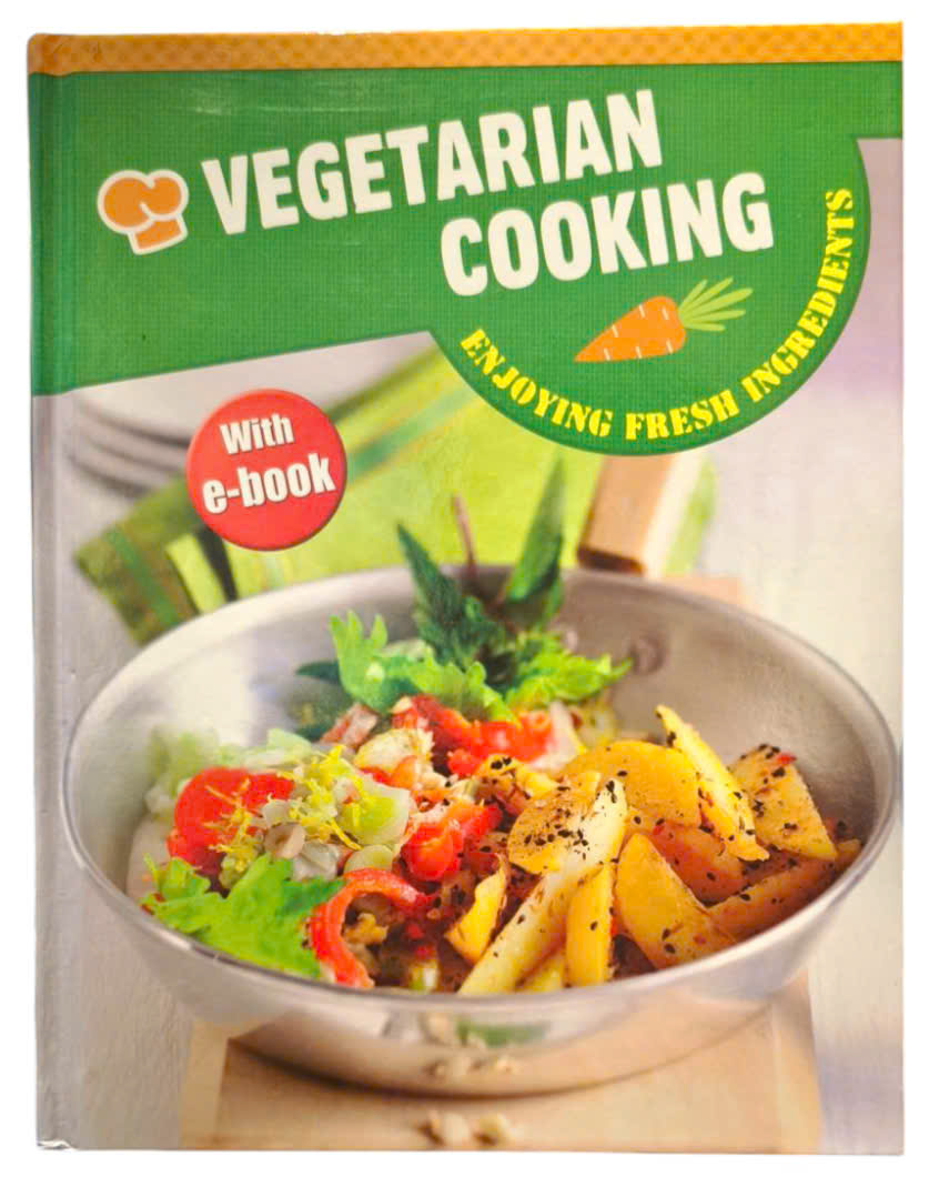 Sách - Vegetarian Cooking by Collectif - Enjoying Fresh Ingredients
