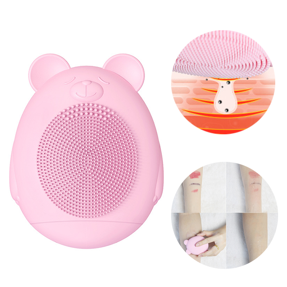 Máy Rửa Mặt Massage Đa Năng Cầm Tay Mini Hình Thú Cao Cấp Chống Nước Tuyệt Đối , An Toàn Cho Da - MP135