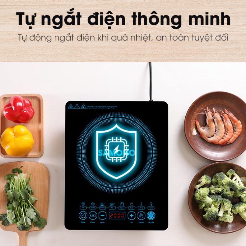 HOẢ TỐC - Bếp điện từ đơn Touch thông thái SAMONO WS-02 - Hàng chính hãng