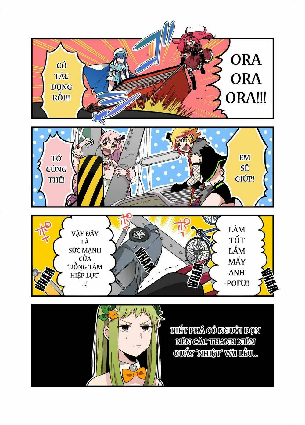 những chàng trai trở thành "ma pháp thiếu nữ" chapter 3 5