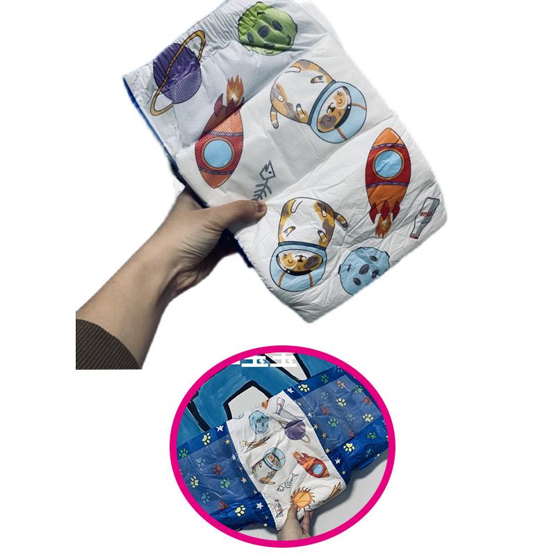 ABDL Bé Trưởng Thành Tã Mới Không Gian Mèo Nhung Loại Tã Siêu Thấm Hút Hấp Dẫn Tã DL Nguyên Khối 600Ml Đa Năng Siizes