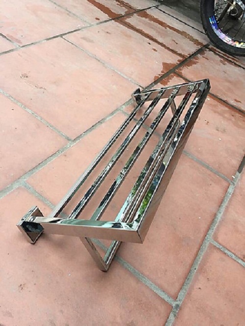 VẮT KHĂN GIÀN 2 TẦNG CAO CẤP INOX 304 ĐÚC ĐẶC HT16071143