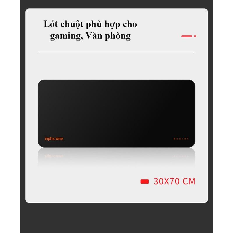 Bàn di chuột - Lót chuột - Pad chuột INPHIC - Lót chuột gaming - Mousepad mới 2022 Phù hợp chơi game sử dụng văn phòng - Hàng chính hãng