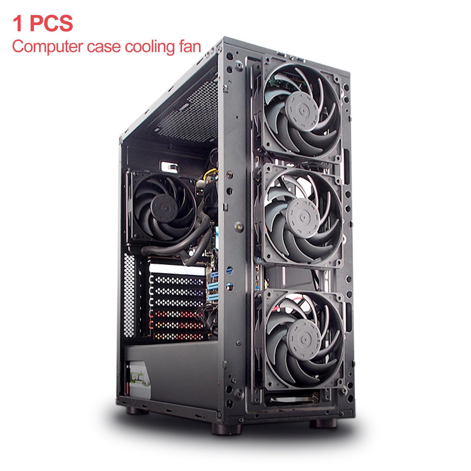 Cooling Case Fan 12cm/120mm Personalized Provide Excellent Ventilation Adapter for PC Computer