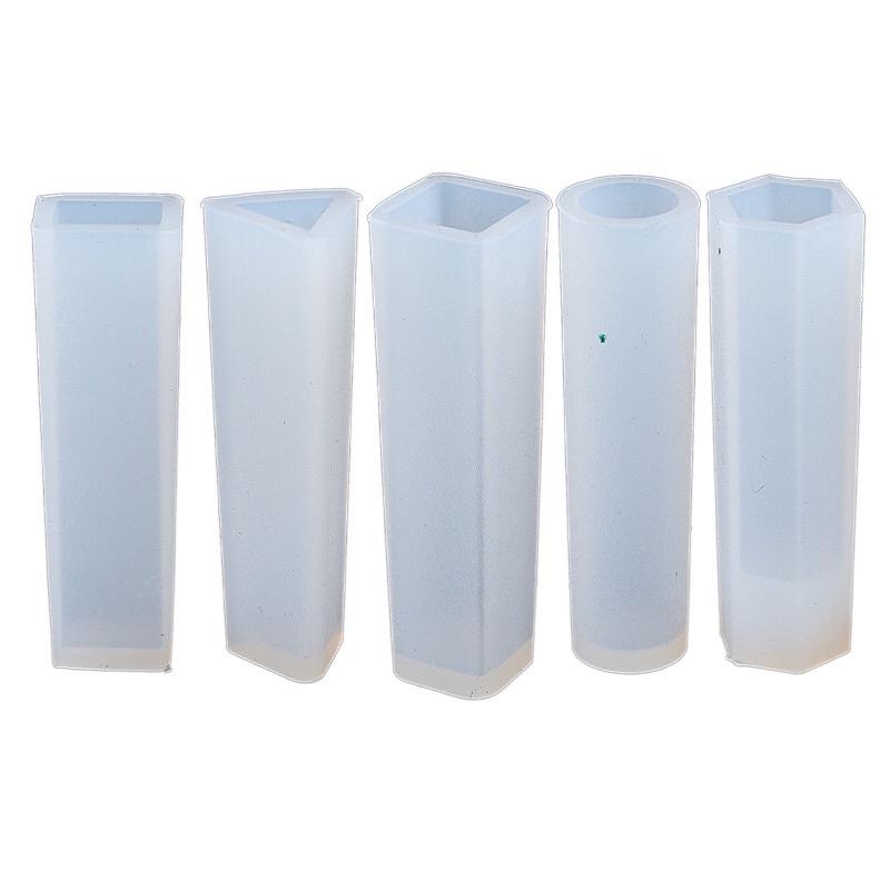 5 Khuôn Silicone Ống Nhỏ Đúc Keo Resin Làm Mặt Dây Chuyền - Trường Thịnh Sài Gòn