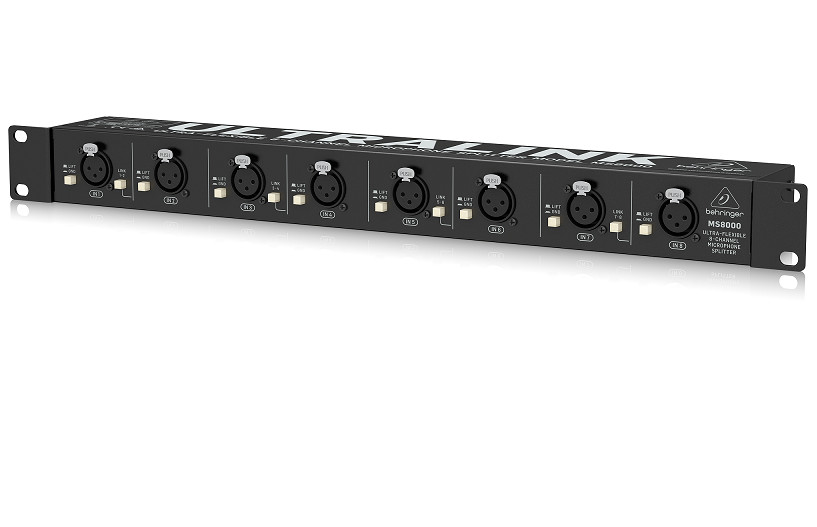 Behringer MS8000 Microphone Splitter-Hàng Chính Hãng