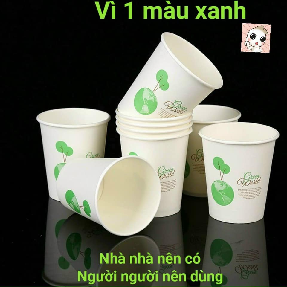 SET 50 CỐC GIẤY CHỊU NHIỆT DÙNG 1 LẦN TIỆN DỤNG