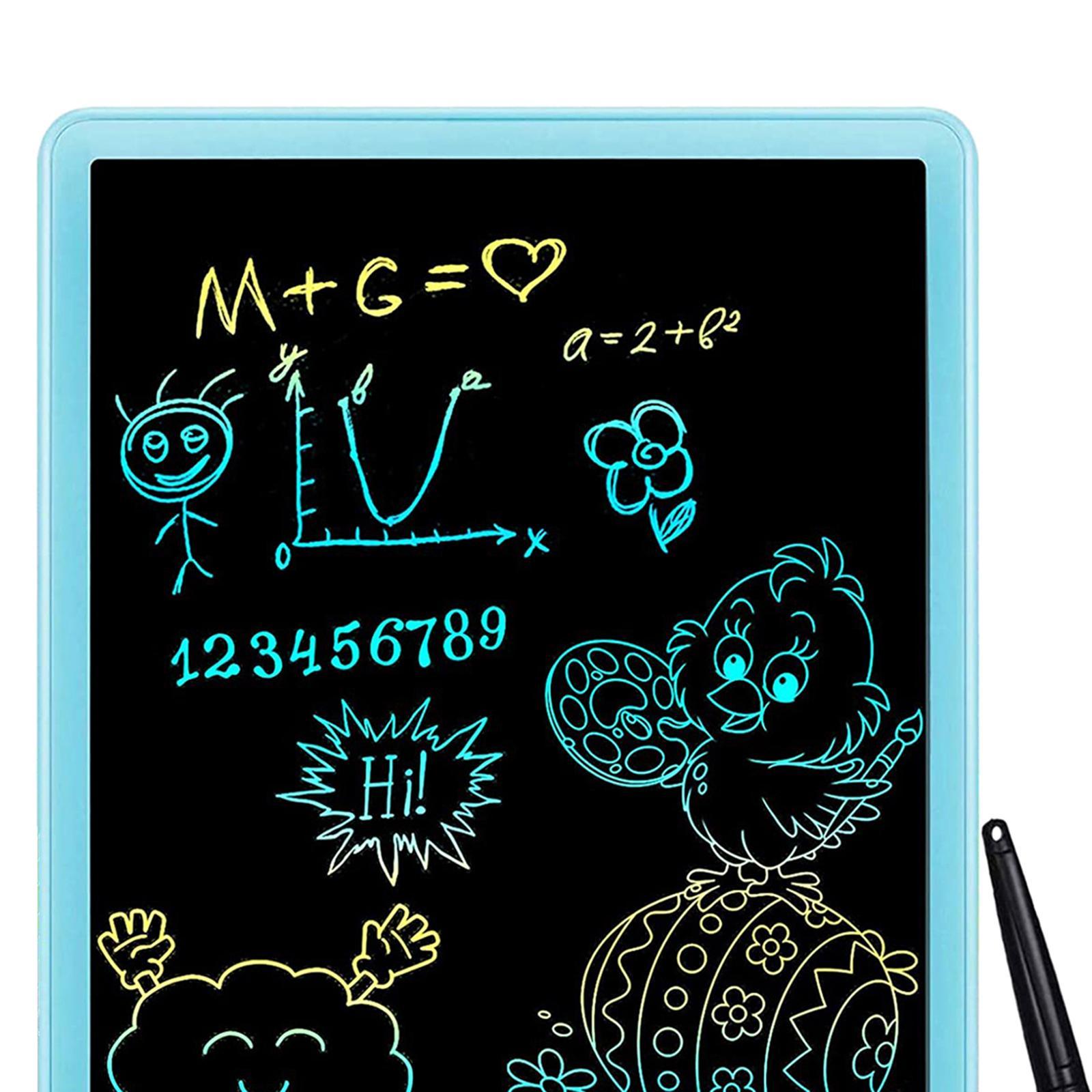 Ultra-thin 10 inch LCD Writing Tablet Electronic Graphic Board Pad Blue