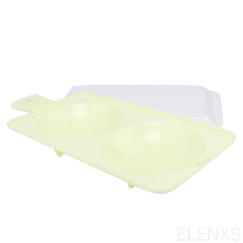 Plastic Egg Cooker Microwave Egg Boiler 2 Eggs Poached Egg Cooker Cooking Tools ELEN