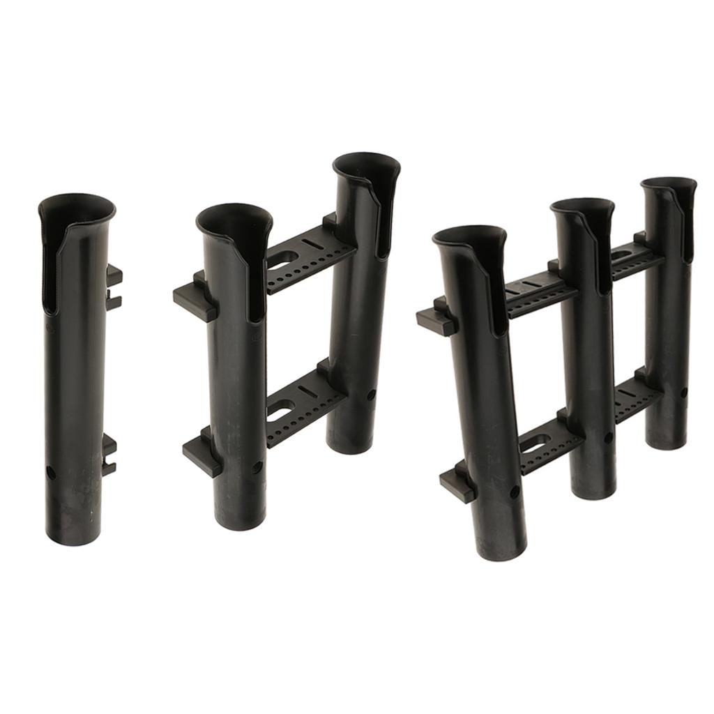Boat Fishing Rod Holder Storage Pole Bracket Rack Rest Fishing Tackle 1 Tube