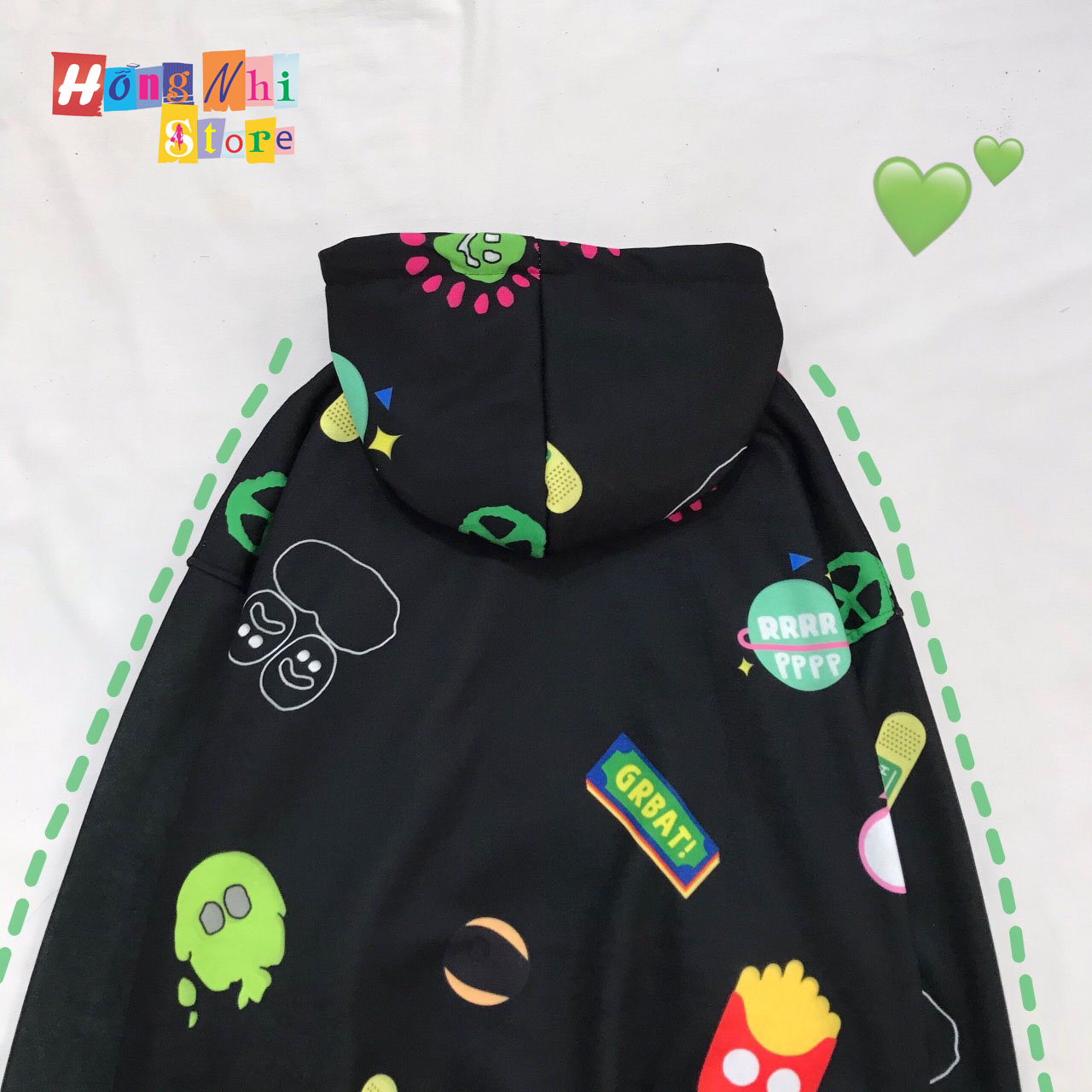 Áo Hoodie Zip 3D Hoạ Tiết Dáng Rộng - Khoác Hoodie Dây Kéo In Hình Unisex - MM