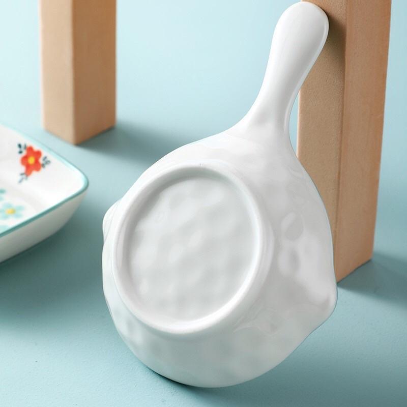 Chảo Sứ Mini Cao Cấp Hàng Vẽ Tay 100%