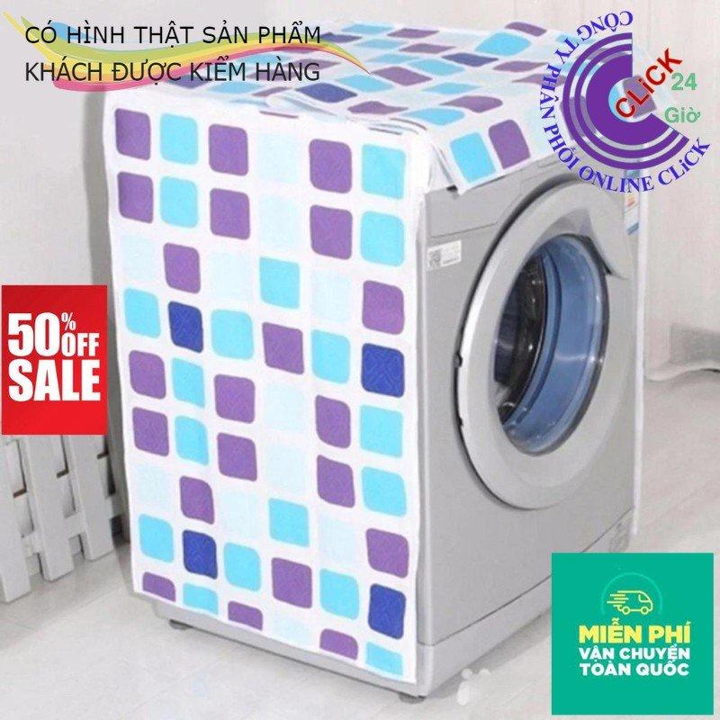 Bọc Máy Giặt Cao Cấp Cửa Đứng Và Cửa Ngang 9kg-11 kg Chống Thấm, Chống Bám Bụi, Tháo Lắp Dễ Dàng
