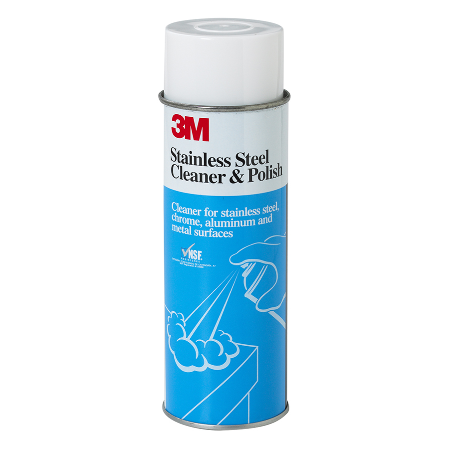 Dung Dịch Tẩy Và Làm Sạch Đánh Bóng Inox 3M Stainless Steel Cleaner & Polish 126080