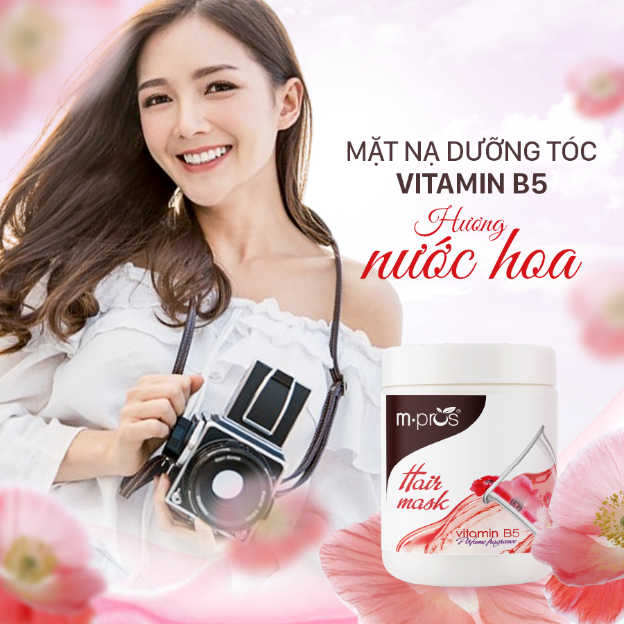 Mặt Nạ Dưỡng Tóc Vitamin B5 M.pros Hương Nước Hoa 600g