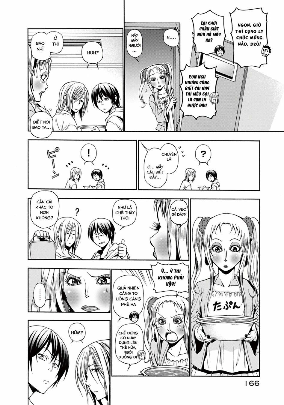 cô gái thích lặn - grand blue chapter 8 32