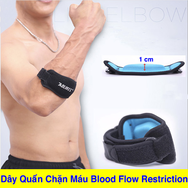 Dây Quấn Garo Chặn Máu Tăng Cơ Blood Flow Restriction Aolikes (1 Đôi)