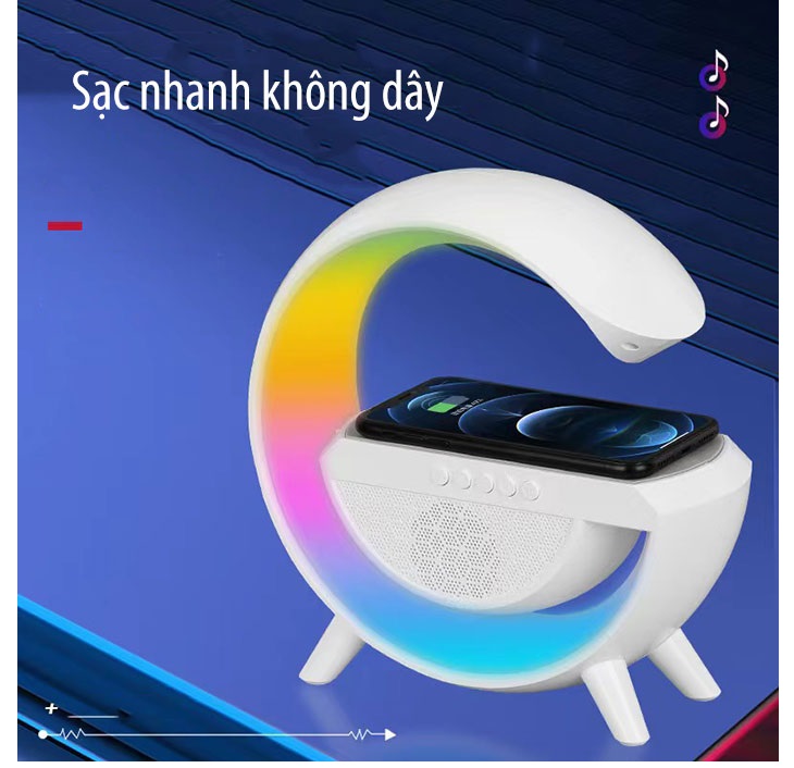 Loa Bluetooth Sạc Ko Dây Đèn Tạo Không Khí 3in1 BT 2301 - JL