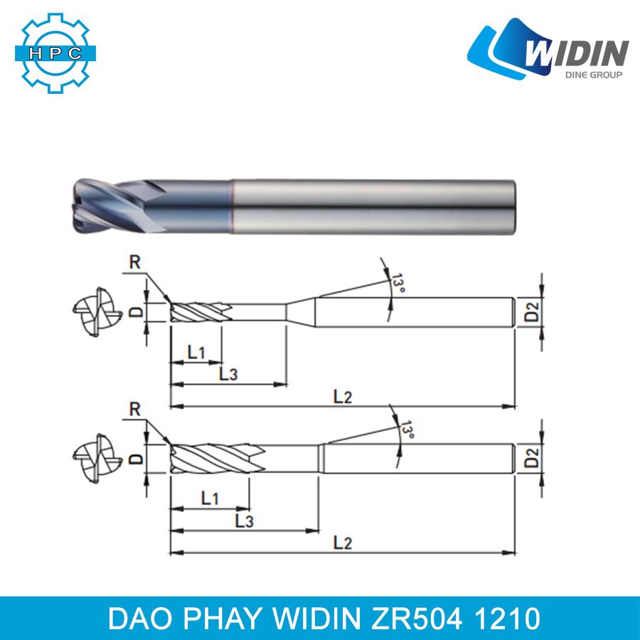 Dao phay Widin ZR504 1210