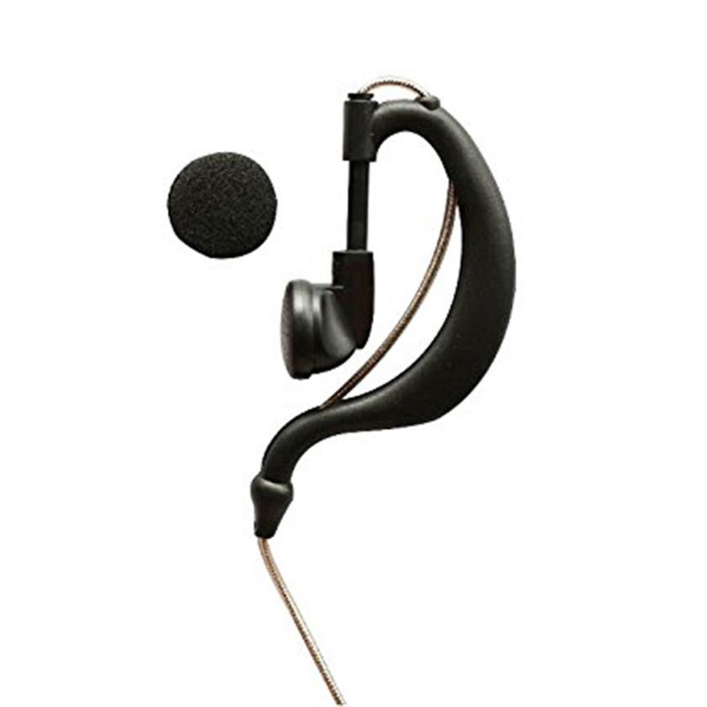 1pin 2.5mm Black Aluminum Foil Earpiece Earphone Headset for Motorola Talkabout Cobra Walkie Talkie Two Way Radio 1pin