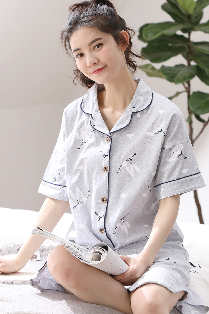 Váy ngủ cotton mềm mịn 813