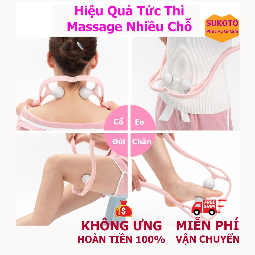 Cây Massage Cổ Vai Gáy - Gọn, Nhẹ Cho Hiệu Quả Ngay Sau 5 Phút, Nâng Cao Hiệu Suất Làm Viêc, Hết Căng Thẳng Stress