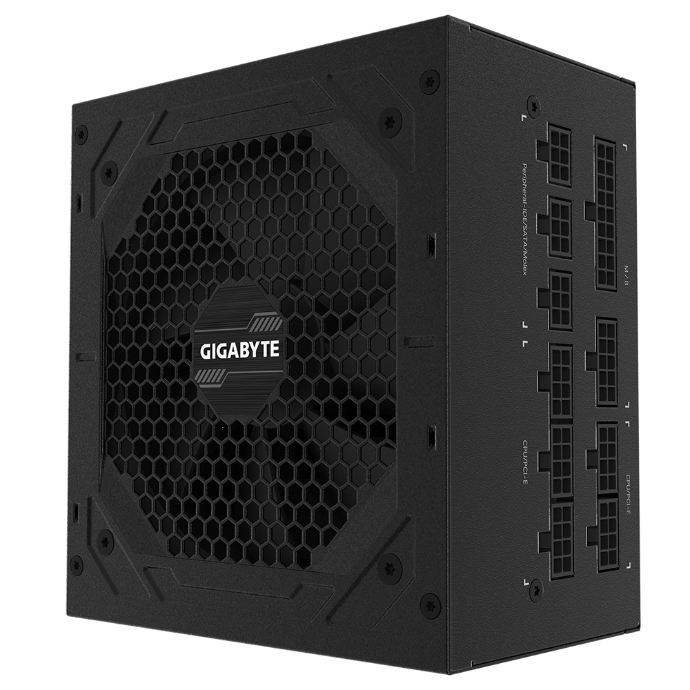 Nguồn máy tính GIGABYTE GP-P1000GM 1000w 80 plus Gold, full modular - Hàng Chính Hãng