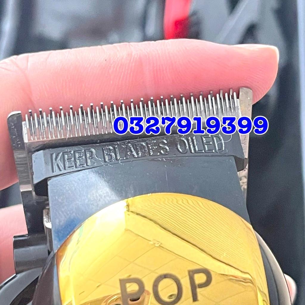 Tông đơ cắt tóc chuyên nghiệp POP F68 - lưỡi kép