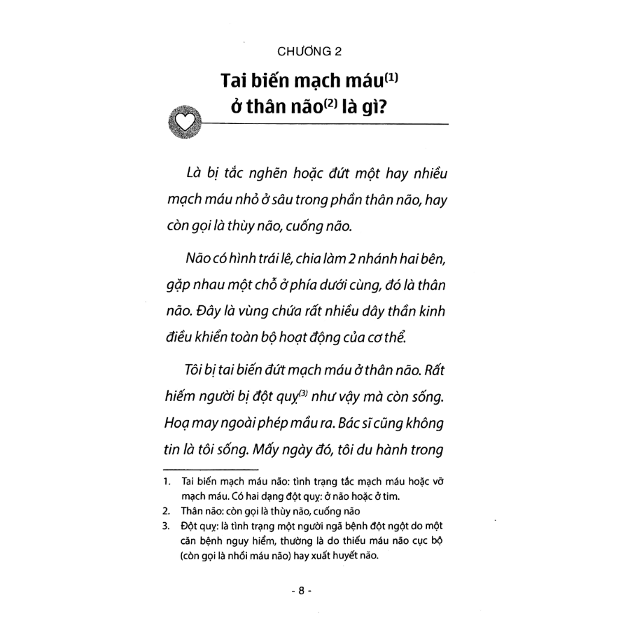 Sách Hành Trình Vượt Qua Cái Chết Của Người Bị Tai Biến Mạch Máu Ở Thân Não (Song Ngữ Anh - Việt)