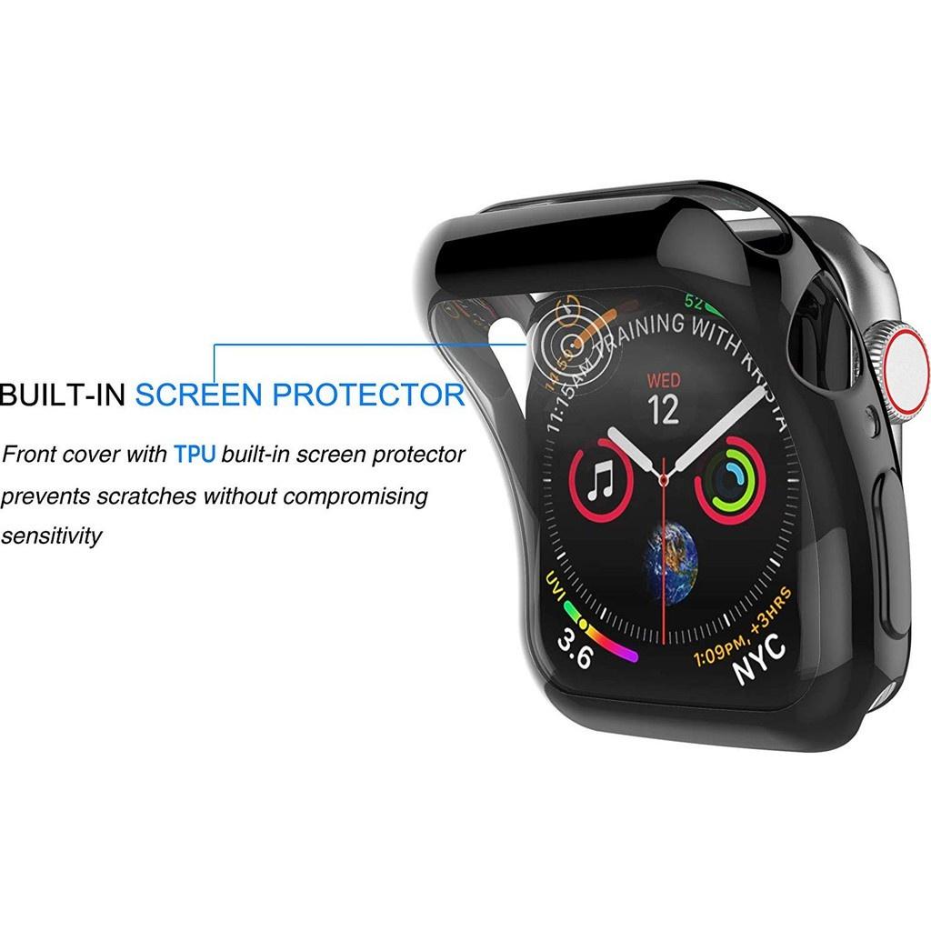 Ốp TPU Bảo Vệ Màn Hình Đồng Hồ Apple Watch Series 7/6/SE/5/4/3/2/1 Đủ Size