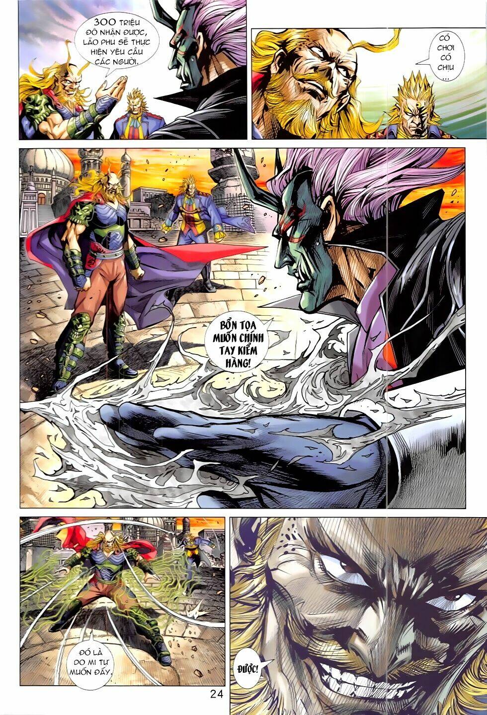 tân tác long hổ môn chapter 823 24