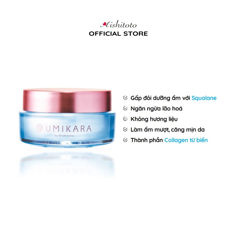 Gel Dưỡng Ẩm Chuyên Sâu Aishitoto Umikara Double Moisture Gel 30g