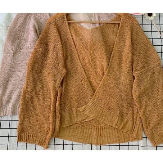 Áo Khoác Cardigan Len Mỏng Cho Nữ Phong Cách Ulzzang Phù Hợp Đi Đà Lạt, Dạo Biển