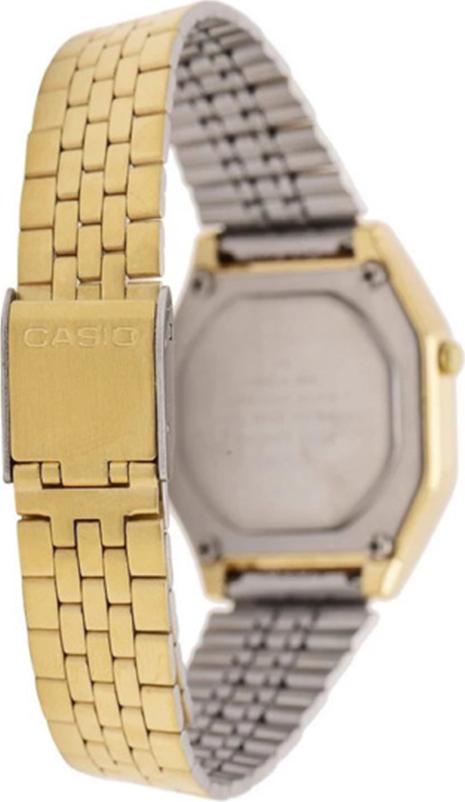 ĐỒNG HỒ CASIO LA680WGA-1DF Gold - Dây kim loại