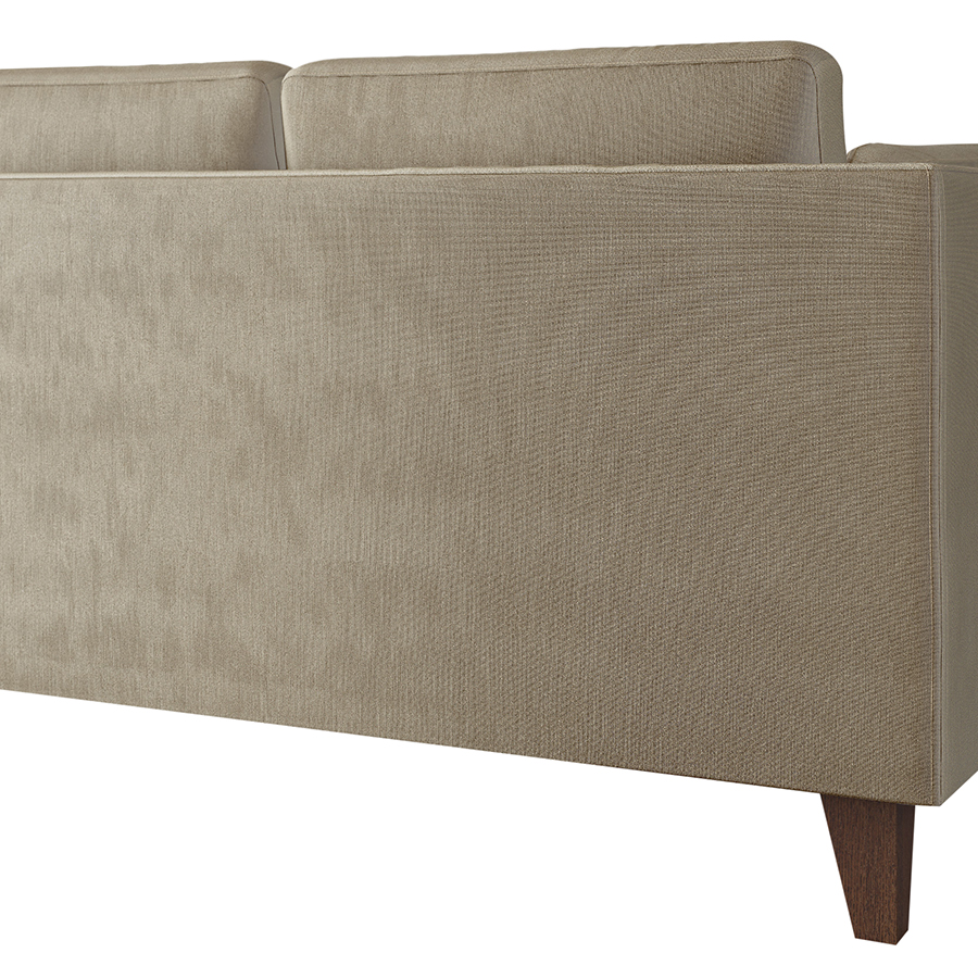 Ghế Sofa 3 Chỗ Stockholm KOZOKA - Nâu Nhạt