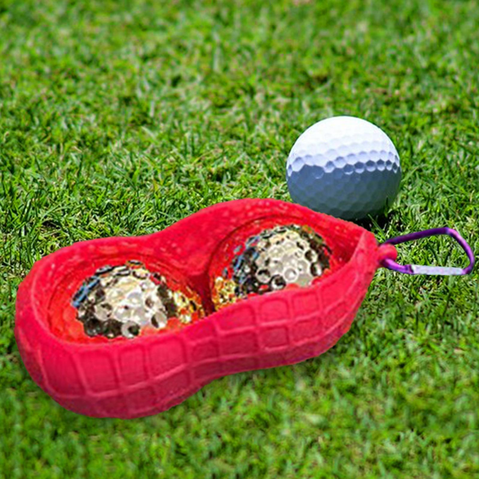 Golf Ball Holder Bag Carrier Sleeve Carry Pouch Men Women