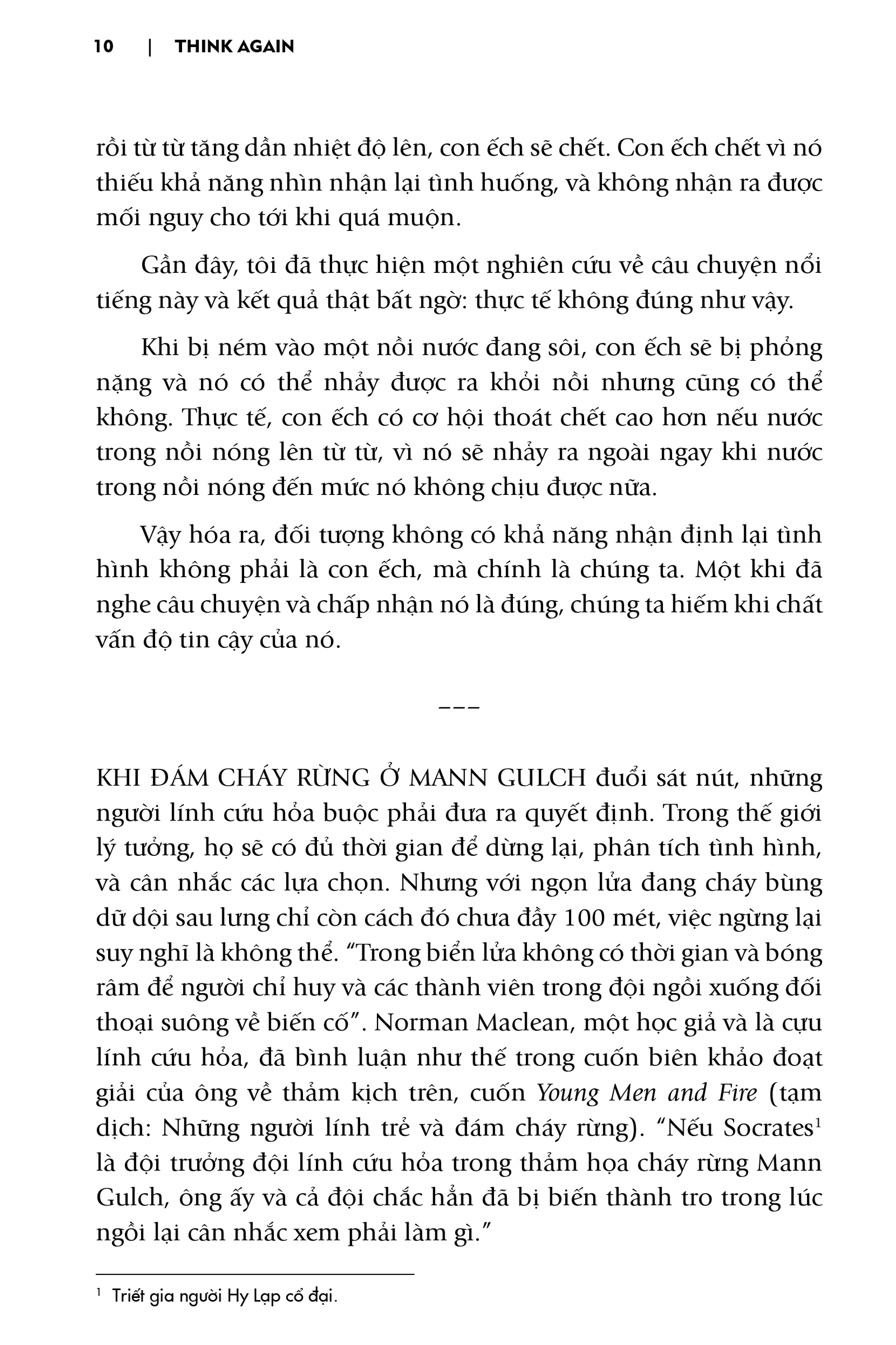 Dám Nghĩ Lại