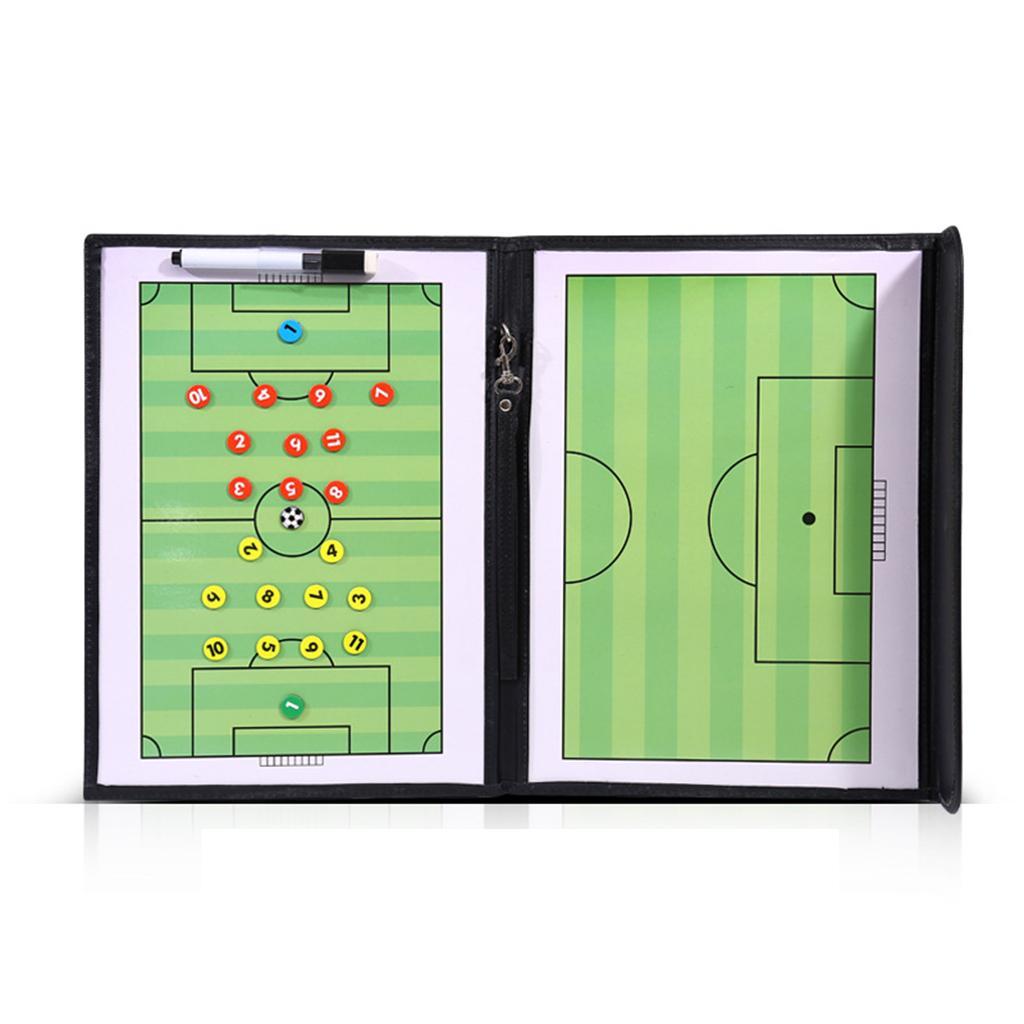 2x Coaches Board with Pen Dry Erase Coaching Clipboard Coaches Tool