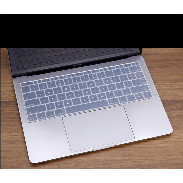 Miếng Lót Phủ Bàn Phím Màu Trong Suốt Cho Macbook