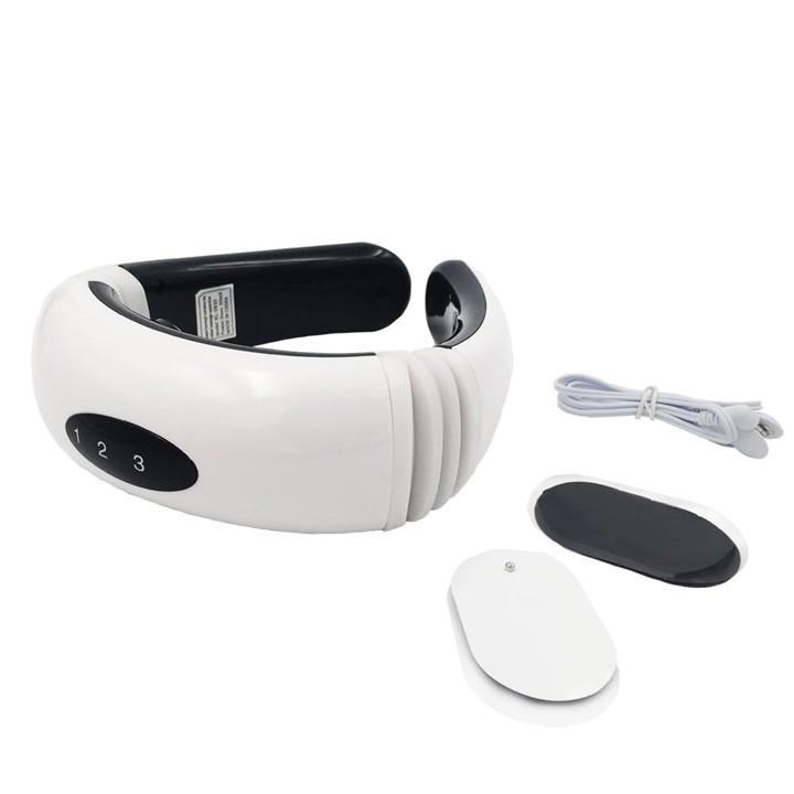 Máy Massage Cổ Vai Gáy KL5830, máy mát xa xung điện từ trường cân bằng âm dương cao cấp giảm đau mỏi