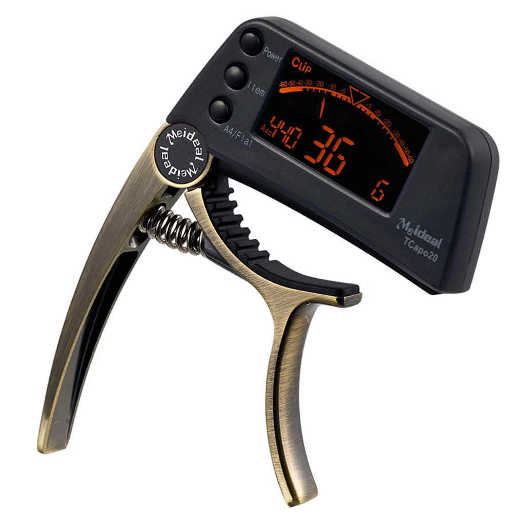 Acoustic Guitar Capo Quick Change Key Guitar Capo Tuner for Electric Guitar Parts Bass Ukulele