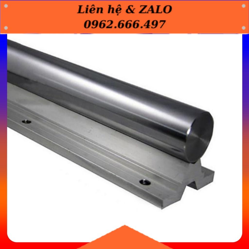 Thanh Trượt Ray Trượt Tròn Có Đế SBR | SBR20 Dài 1000mm