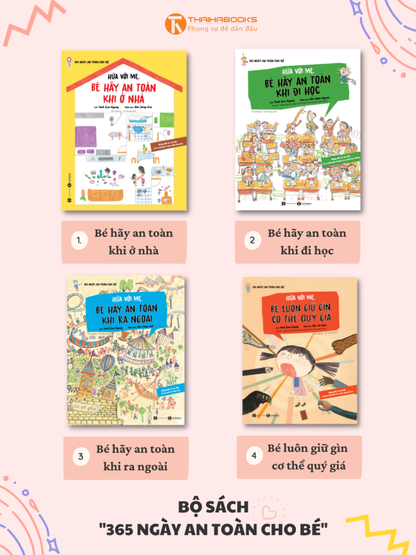 Bộ Sách 365 Ngày An Toàn Cho Bé