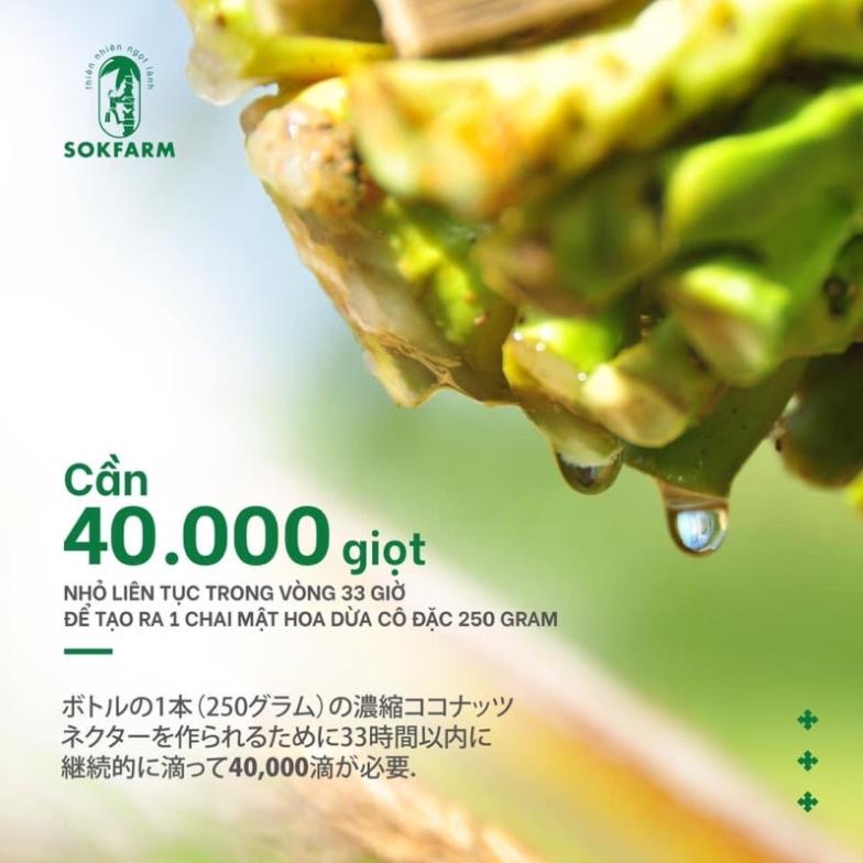 Mật Hoa Dừa Nguyên Chất 250Gr  - Sokfarm