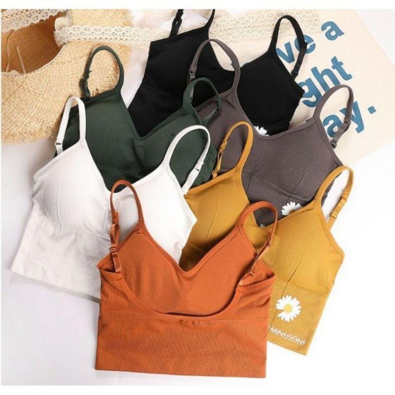 Áo bra thể thao nữ hoa cúc cực kute