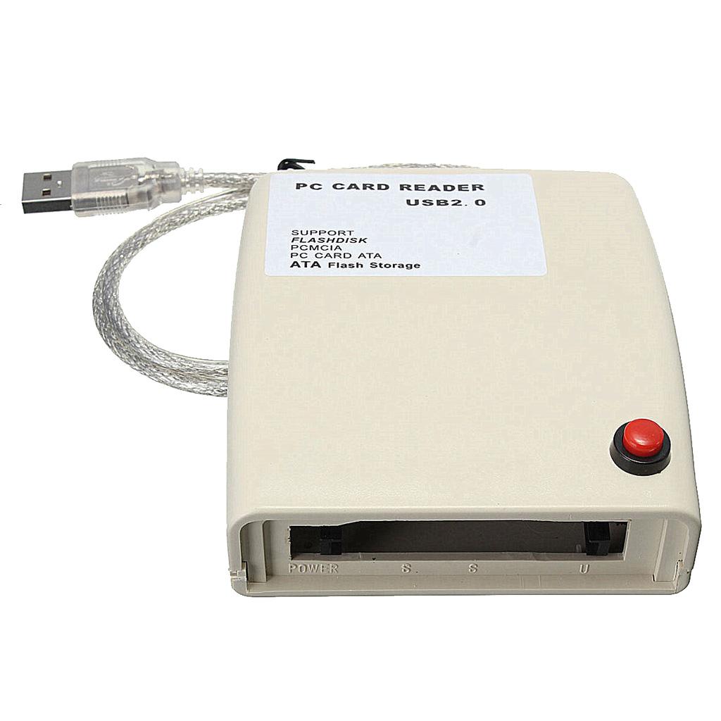 USB 2.0 Máy Tính ATA Đầu Đọc Thẻ Adapter PCMCIA Kết Nối Cho Thẻ SD, Thẻ Nhớ Thẻ, XD Thẻ